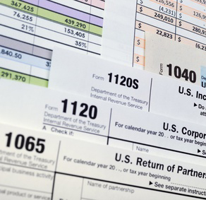 Income Tax Forms Used in Sales Tax Audits