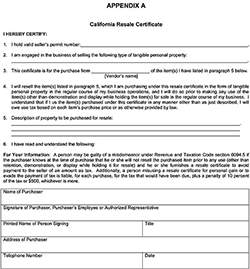 Sellers Permit vs Resale Certificate McClellan Davis LLC